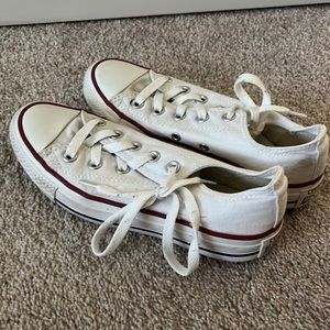Women’s Size White Converse